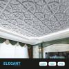 imageArt3d 12 Pack Of 12 Wall Panel Traditional WhiteArgent Silver