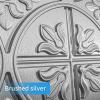 imageArt3d 12 Pack Of 12 Wall Panel Traditional WhiteArgent Silver