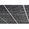 imageArt3d 12 Pack Of 12 Wall Panel Traditional WhiteBlack