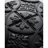 imageArt3d 12 Pack Of 12 Wall Panel Traditional WhiteBlack