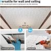 imageArt3d 12 Pack Of 12 Wall Panel Traditional WhiteWhite