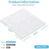 imageArt3d 12 Pack Of 12 Wall Panel Traditional WhiteWhite