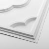 imageArt3d 12Pack Drop Ceiling Tiles 2x4 Ft Decorative PVC Ceiling Covering Panels 24x48 Inch for Basement Bathroom Kitchen Cover 96 SqFt BlackWhite