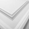 imageArt3d 12Pack Drop Ceiling Tiles 2x4 Ft PVC Decorative Ceiling Covering Panels for Basement Kitchen Bathroom 24x48 Inch Cover 96 Sq Ft Smooth WhiteMatt White