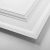 imageArt3d 12Pack Drop Ceiling Tiles 2x4 Ft PVC Decorative Ceiling Covering Panels for Basement Kitchen Bathroom 24x48 Inch Cover 96 Sq Ft Smooth WhiteSmooth White