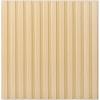 imageArt3d 12Pack Slat Design 3D Wall Panels for Interior Wall Decor 2x4 FT PVC Decorative Drop Ceiling Tiles  BlackSquare  Oak