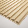 imageArt3d 12Pack Slat Design 3D Wall Panels for Interior Wall Decor 2x4 FT PVC Decorative Drop Ceiling Tiles  OakOblong  Oak