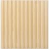 imageArt3d 12Pack Slat Design 3D Wall Panels for Interior Wall Decor 2x4 FT PVC Decorative Drop Ceiling Tiles  OakSquare  Oak