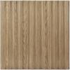 imageArt3d 12Pack Slat Design 3D Wall Panels for Interior Wall Decor 2x4 FT PVC Decorative Drop Ceiling Tiles  WhiteSquare  Walnut