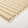 imageArt3d 2x4 ft Drop Ceiling Tiles in Oak 12Sheet SemiCylinder Design 3D Wall Panels for Interior Wall Decor 24x48 inch