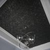 imageArt3d Decorative Ceiling Tile 2x2 Glue up Lay in Ceiling Tile 24x24 Pack of 12pcs Spanish Floral in Matt WhiteBlack