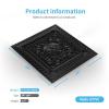 imageArt3d Drop Ceiling Tiles Glue up Ceiling Tiles 2x2 Plastic Sheet in Antique Copper 12Pack 48 SqftBlack