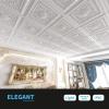 imageArt3d Drop Ceiling Tiles Glue up Ceiling Tiles 2x2 Plastic Sheet in Antique Copper 12Pack 48 SqftWhite