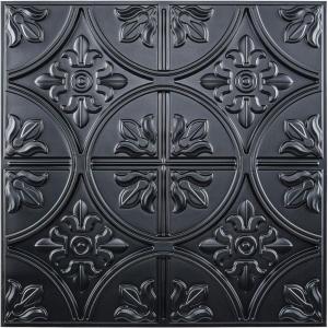 imageArt3d 12 Pack Of 12 Wall Panel Traditional WhiteBlack