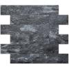 imageArt3d 10Sheet Peel and Stick Backsplash PVC Wall Tile Stickon Tile for Kitchen Backplash Bathroom Vanities Fireplace Decor Laundry Table Stair Decals in Dark Granite PlasticSheetsDarkgranite