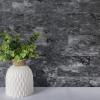 imageArt3d 10Sheet Peel and Stick Backsplash PVC Wall Tile Stickon Tile for Kitchen Backplash Bathroom Vanities Fireplace Decor Laundry Table Stair Decals in Dark Granite PlasticSheetsDarkgranite
