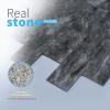 imageArt3d 10Sheet Peel and Stick Backsplash PVC Wall Tile Stickon Tile for Kitchen Backplash Bathroom Vanities Fireplace Decor Laundry Table Stair Decals in Dark Granite PlasticSheetsDarkgranite