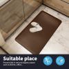 imageArt3d Anti Fatigue Mat  12 Inch Cushioned Kitchen Mats  Comfort ampamp Non Slip Cushion for Standing Desk Office or Garage Floor 173quotx28quot ChocolateBrown