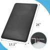 imageArt3d Anti Fatigue Mat  12 Inch Cushioned Kitchen Mats  Comfort ampamp Non Slip Cushion for Standing Desk Office or Garage Floor 173quotx28quot ChocolateBlack