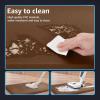 imageArt3d Anti Fatigue Mat  12 Inch Cushioned Kitchen Mats  Comfort ampamp Non Slip Cushion for Standing Desk Office or Garage Floor 173quotx28quot ChocolateBrown