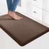 imageArt3d Anti Fatigue Mat  12 Inch Cushioned Kitchen Mats  Comfort ampamp Non Slip Cushion for Standing Desk Office or Garage Floor 173quotx28quot ChocolateBrown