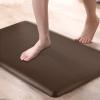 imageArt3d Anti Fatigue Mat  12 Inch Cushioned Kitchen Mats  Comfort ampamp Non Slip Cushion for Standing Desk Office or Garage Floor 173quotx28quot ChocolateBrown