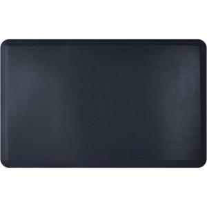 imageArt3d Anti Fatigue Mat  12 Inch Cushioned Kitchen Mats  Comfort ampamp Non Slip Cushion for Standing Desk Office or Garage Floor 173quotx28quot ChocolateBlack Blue