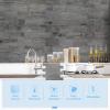 imageArt3d 10 Sheet Pack Of 10 Wall Panel Wood GrayDover Gray