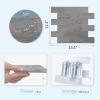 imageArt3d 10 Sheet Pack Of 10 Wall Panel Wood GrayGray