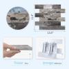imageArt3d 10 Sheet Pack Of 10 Wall Panel Wood GrayGreen