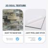imageArt3d 10 Sheet Pack Of 10 Wall Panel Wood GrayRustic Baywood