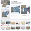 imageArt3d 10 Sheet Pack Of 10 Wall Panel Wood GrayRustic Baywood