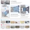 imageArt3d 10 Sheet Pack Of 10 Wall Panel Wood GraySilver