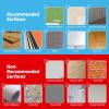 imageArt3d 100Pieces Peel and Stick Tile Kitchen Backsplash Metal Wall Tiles Brushed Aluminium Subway3D Copper