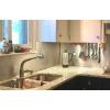 imageArt3d 100Pieces Peel and Stick Tile Kitchen Backsplash Metal Wall Tiles Brushed Aluminium SubwayStainless