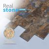 imageArt3d 10Pack Peel and Stick Backsplash Tile for Kitchen Bathroom Fireplace Vanitity SelfAdhesive Wall Tile in Blue GreyRustslate