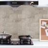 imageArt3d 10Pack Peel and Stick Backsplash Wall Tile for Kitchen Bathroom Fireplace Vanitity in Natural WhiteStone Beige