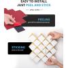 imageArt3d 10Sheet Peel and Stick Backsplash for Kitchen Dcor SelfAdhesive Diamond Mosaic Tiles for Fireplace Bathroom