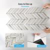 imageArt3d 10Sheet Peel and Stick Backsplash for Kitchen Dcor SelfAdhesive Tile Hexagon Mosaic TilesStone Beige Mixed Gold Metal