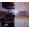 imageArt3d 5Piece Metal Backsplash Tile Peel and Stick Mosaics for Kitchen Backsplashes SilverSilver