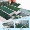 imageArt3d Peel and Stick Backsplash Tile Green for Kithchen Bathroom Laundry Room Stove RV 20Pack of 12 x 6quot SelfAdhesive Vinyl Stick On Subway TileDark Green