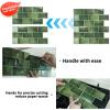 imageArt3d Peel and Stick Backsplash Tile Green for Kithchen Bathroom Laundry Room Stove RV 20Pack of 12 x 6quot SelfAdhesive Vinyl Stick On Subway TileGreen