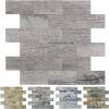 imageArt3d 10 Sheet Pack Of 10 Wall Panel Wood GrayDover Gray