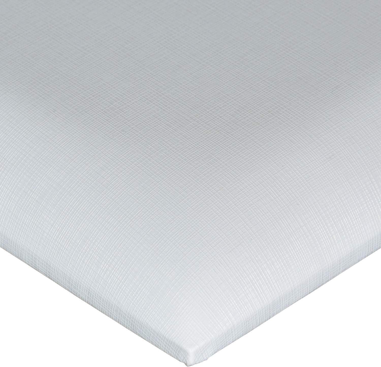 imageArt3d Padded Bed Headboard for QueenTwinKingFullRemovableSized 315x118inches Pack of 8pcsGray Upholstered Wall Panels for Interior Wall DecorIvory
