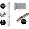 imageArt3d 200quot  173quot Marble Paper Countertops  Shelf Drawer Liner  Gray Decorative Wallpaper  Waterproof Peel and Stick Easily Removable MattPink