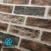 imageArt3d 20Pack105 SqFt Faux Brick 3D Wall Panels Peel and Stick in Stone Ash Self Adhesive Waterproof Foam Wallpaper for Bedroom Bathroom KitchenGrayBrown