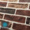 imageArt3d 20Pack105 SqFt Faux Brick 3D Wall Panels Peel and Stick in Stone Ash Self Adhesive Waterproof Foam Wallpaper for Bedroom Bathroom KitchenRed brown