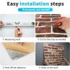 imageArt3d 20Pack105 SqFt Faux Brick 3D Wall Panels Peel and Stick in Stone Ash Self Adhesive Waterproof Foam Wallpaper for Bedroom Bathroom KitchenRed brown