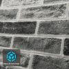 imageArt3d 20Pack105 SqFt Faux Brick 3D Wall Panels Peel and Stick in Stone Ash Self Adhesive Waterproof Foam Wallpaper for Bedroom Bathroom KitchenStone ash