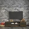 imageArt3d 20Pack105 SqFt Faux Brick 3D Wall Panels Peel and Stick in Stone Ash Self Adhesive Waterproof Foam Wallpaper for Bedroom Bathroom KitchenStone ash